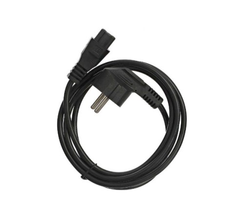 Кабель питания для ноутбуков 3-pin (угловая Евровилка) <VDE> 3G*0.5mm2 VCOM <CE022-CU0.5-3>, 3m VCOM CE022-CU0.5-3M