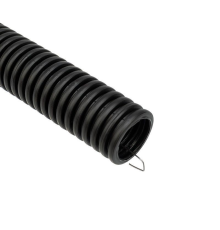 Rexant (28-0016-3) Труба гофрированная ПНД 16 с зондом  100м  ЧЕРНАЯ REXANT