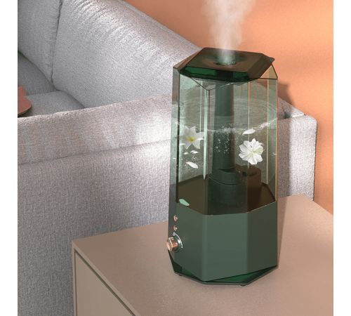 Увлажнитель воздуха deerma Humidifier DEM-F360W Green, ультразвуковой