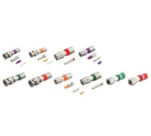 Kramer CC-F6 Разъемы "F" компрессионные для коаксиального кабеля RG-6 (BC-1X) (99-9310600)