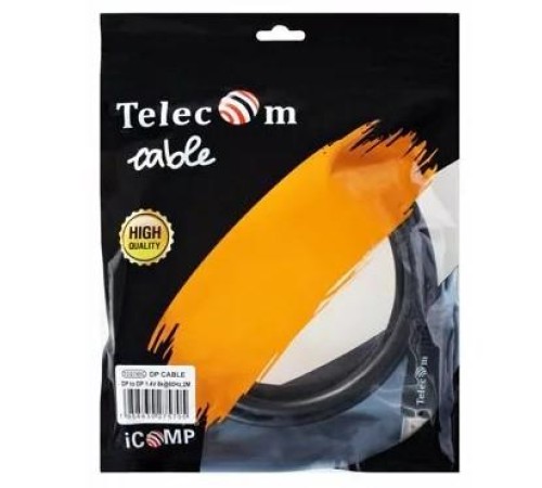 Telecom TCG745C-2M Кабель соединительный DP-DP 1.4V 8K@60Hz 2м , Econom