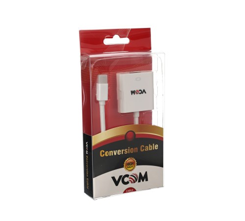 VCOM VHD6055 Кабель-переходник Mini DisplayPort (M)-> HDMI (F) VCOM VHD6055 Кабель-переходник Mini DisplayPort (M)-> HDMI (F)