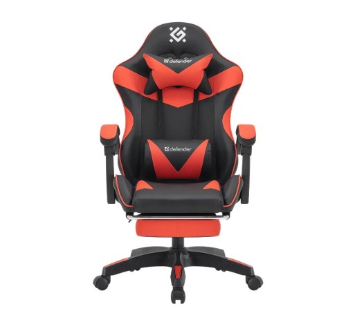 Игровое кресло TORNADO BLACK/RED PU 64057 DEFENDER