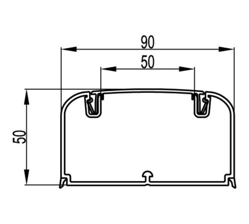 Dkc 09501 Кабель-канал 90 х 50 мм, с фронтальной крышкой ( 2 метра) Dkc 09501 Кабель-канал 90 х 50 мм, с фронтальной крышкой ( 2 метра)