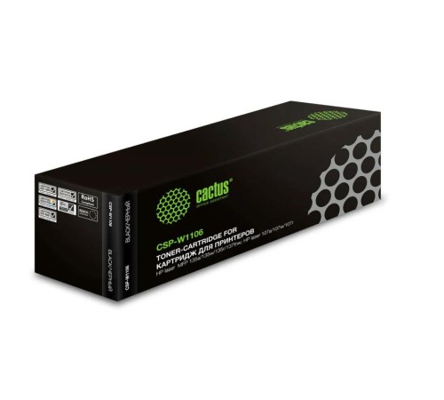 Картридж LASER CSP-W1106 BLACK CACTUS