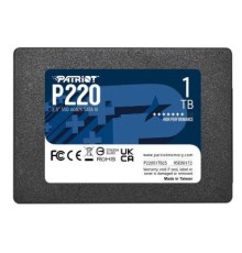 Накопитель SSD Patriot SATA III 1Tb P220S1TB25 P220 2.5"