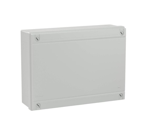 Коробка распределительная IP56 380х300х120мм гладкие стенки DKC 54410 Коробка распределительная IP56 380х300х120мм гладкие стенки DKC 54410