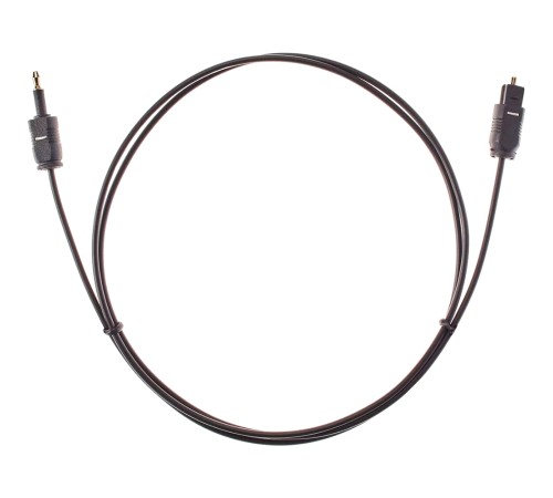 Оптический кабель (Toslink)-M -- >(Toslink)-miniM ,1m, Telecom <TOC2023-1M> VCOM Кабель Telecom Toslink (m)/Toslink mini (m) - 1 м (TOC2023-1M)