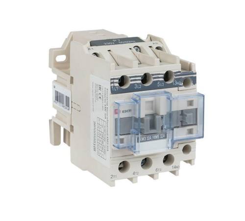Контактор КМЭ 32А кат. 220В AC 1НО EKF ctr-s-32-220 Контактор КМЭ 32А кат. 220В AC 1НО EKF ctr-s-32-220