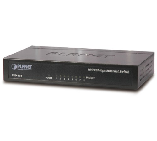 коммутатор PLANET FSD-803 коммутатор PLANET FSD-803