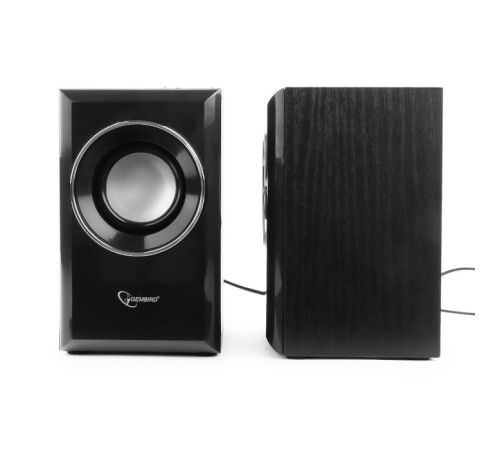 Акустич. система 2.0 Gembird SPK-204 {МДФ, черный ,2х3  Вт,USB-питание}