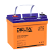 Delta DTM 1233 L (33А\ч, 12В) свинцово- кислотный аккумулятор