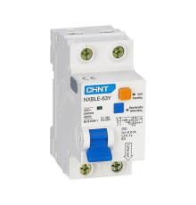 Выключатель автоматический дифференциального тока 1п+N C 10А 30мА электрон. тип AC 4.5кА NXBLE-63Y (