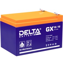 Delta GX 12-12 (Xpert) (12 А\ч, 12В) свинцово- кислотный аккумулятор