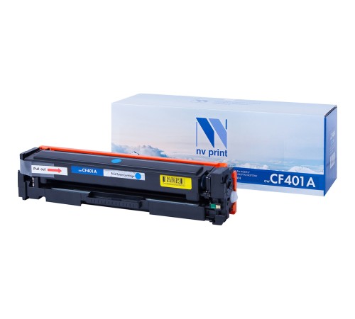NV Print CF401A Картридж для HP Laser Jet Pro M252, MFP M277 CYAN  1400к.