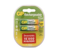 Аккумулятор GP Smart Energy 100AAHCSV AA NiMH 1000mAh (2шт)