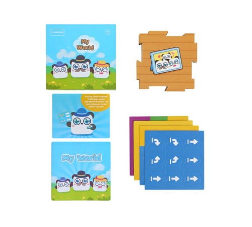 Ресурсный набор дополнительных карт mTiny Coding Kit My World Map Pack