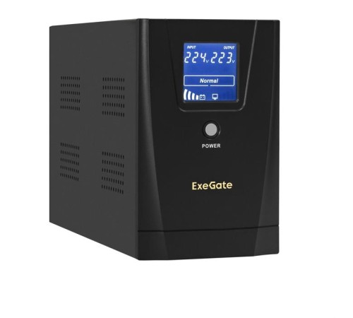 Exegate EX292632RUS ИБП ExeGate SpecialPro Smart LLB-2000.LCD.AVR.2SH.RJ.USB <2000VA/1200W, LCD, AVR,2*Schuko,RJ45/11,USB, металлический корпус, Black> Exegate EX292632RUS ИБП ExeGate SpecialPro Smart LLB-2000.LCD.AVR.2SH.RJ.USB <2000VA/1200W, LCD, AVR,2*Schuko,RJ45/11,USB, металлический корпус, Black>