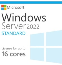 Лицензия на ПО Microsoft Windows Server 2022 Standard 16 CoreLic x32 / x64 OnlyDwnLd C2R NR (P73-07368)