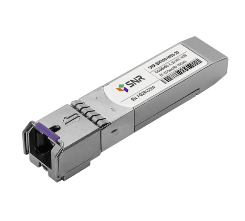 Модуль SFP WDM, дальность до 20км (12dB), 1550нм, 100Mb