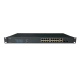 Неуправляемый стоечный 16 портовый PoE коммутатор POWERTONE PUS-CC16L-250R с изоляцией портов