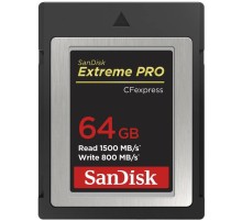 Micro SecureDigital Sandisk Карта памяти SanDisk Extreme PRO CFexpress Type B  SDCFE-064G-GN4NN 1500MB/s R, 800MB/s W