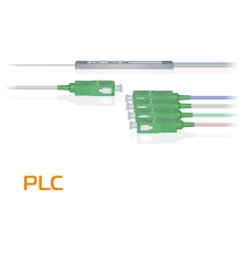 Делитель оптический планарный PLC-M-1x4, бескорпусный, разъемы SC/APC