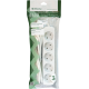 Удлинитель с заземлением Defender E530 3.0 м, 5 розеток (пакет) Defender E530 (3 м, 5 розеток) (99230)