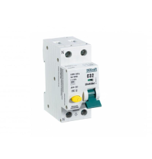 Выключатель автоматический дифференциального тока 2п (1P+N) C 32А 30мА тип AC 6кА ДИФ-103 DEKraft 16