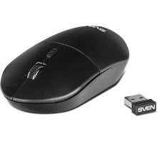 Беспроводная мышь SVEN RX-515SW чёрная (2,4 GHz, 3+1кн. бесш. кн., 800-1600DPI, блист) Sven RX-515SW (SV-019969)