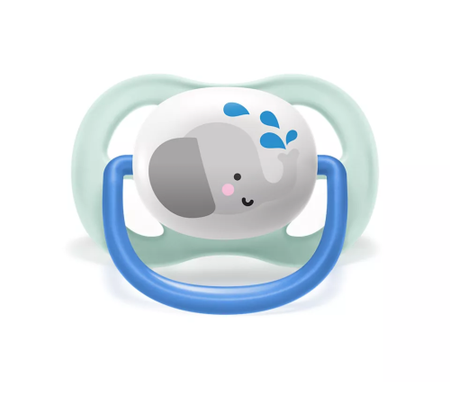 Соска-пустышка Philips Avent SCF080/05 Слон/Пингвин, 0-6 мес, 2 шт, для мальчиков Philips SCF080/05