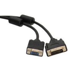 Кабель-переходник DVI (24+5)----> VGA_M/M 1,8м Telecom ( TA680F-1.8M) VCOM Telecom DVI-I (m) to VGA (m) (TA680F-1.8M)