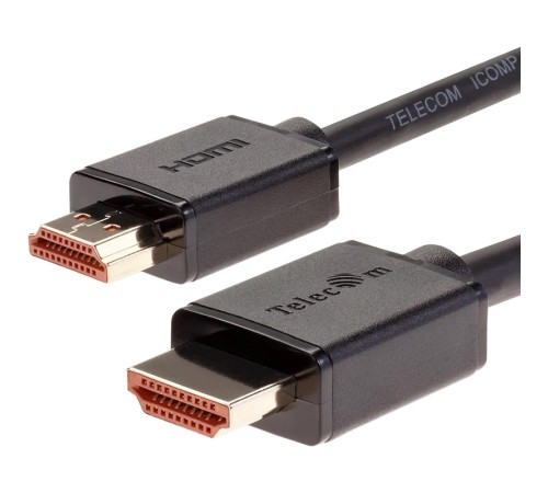 Кабель HDMI-19M --- HDMI-19M ver 2.0+3D/Ethernet ,2m, 2 фильтраTelecom <TCG215F-2M> VCOM Кабель Telecom HDMI (m)/HDMI (m) - 2 м (TCG215F-2M)