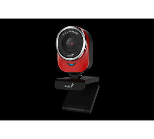 Веб-камера Genius QCam 6000 красная (Red) new package, 1080p Full HD, Mic, 360°, универсальное мониторное крепление, гнездо для штатива Веб-камера Genius QCam 6000 красная (Red) new package, 1080p Full HD, Mic, 360°, универсальное мониторное крепление, гнездо для штатива