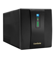 Exegate EP285490RUS ИБП ExeGate SpecialPro UNB-1200.LED.AVR.EURO.RJ.USB <1200VA/750W, LED, AVR, 4 евророзетки, RJ45/11, USB, Black>