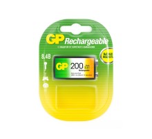 Аккумулятор GP 20R8H 9V NiMH 200mAh (1шт)