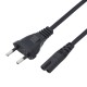Кабель питания GoPower евровилка-C7 (2-pin) 1.8м ПВХ 0.75мм черный (1/300) GoPower евровилка-C7 (2-pin) 1.8м ПВХ 0.75мм черный (1 / 300) (00-00025227)