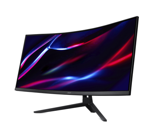 МОНИТОР 34" Acer Nitro Nitro ED343CURHbmiippx Black (VA, изогнутый, 3440x1440, 100Hz, 1 ms, 178°/178°, 300 cd/m, 3000:1)