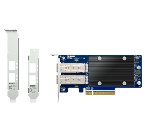 Сетевая карта QNAP QXG-10G2SF-X710 Сетевая карта QNAP QXG-10G2SF-X710