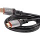 Кабель HDMI 19M/M,ver. 2.1, 8K@60 Hz 1m метал разъемы, Telecom <TCG365-1M> VCOM Telecom TCG365-1M