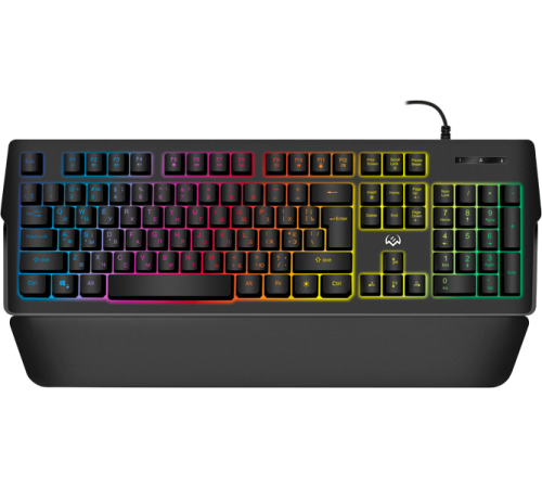 Игровая клавиатура SVEN KB-G9400 (104кл, ПО, RGB-подсветка) Sven KB-G9400 (SV-019594)
