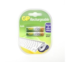 Аккумулятор GP 75AAAHC AAA NiMH 750mAh (2шт)