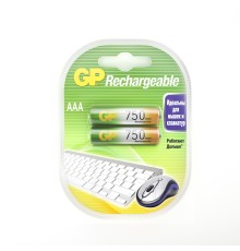 Аккумулятор GP 75AAAHC AAA NiMH 750mAh (2шт)