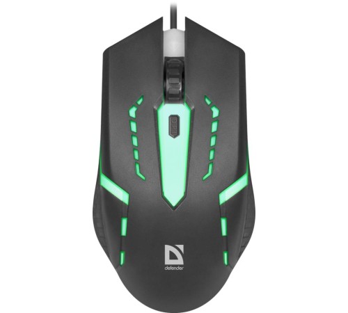 Мышка USB OPTICAL HIT MB-601 BLACK 52601 DEFENDER