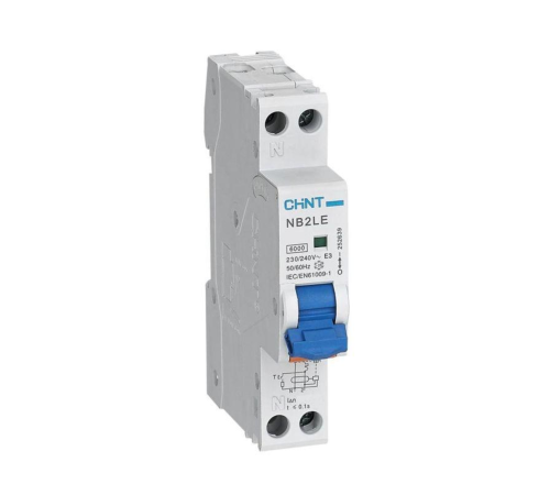 Выключатель автоматический дифференциального тока 1п+N C 20А 30мА 1мод. электрон. тип AC 6кА NB2LE (