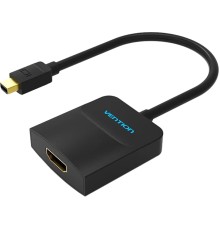 Адаптер-переходник Vention mini DisplayPort 20M > HDMI F Чёрный Адаптер-переходник Vention Mini DisplayPort(m)/HDMI(f) - 0.15 м (HBCBB)