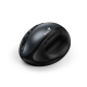 Мышь беспроводная Ergo 8300S серая (Iron Grey),  вертикальная эргономичная бесшумная мышь с подставкой для большого пальца