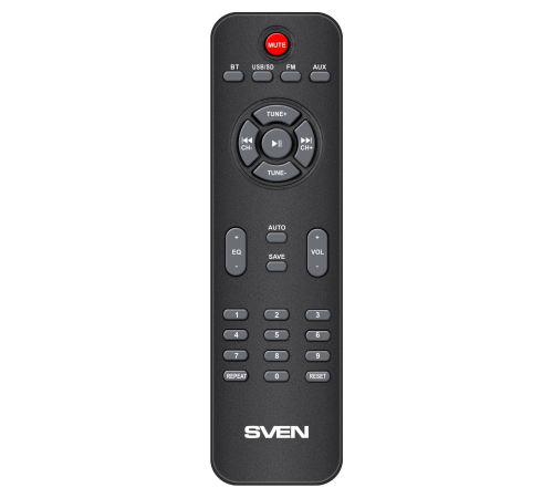 SVEN MS-1821, черный,  акустическая система 2.1, (44 Вт, Bluetooth, пульт, дисплей, FM, USB, SD) Sven SV-020774