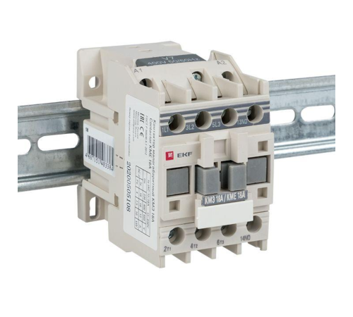 Контактор КМЭ 18А кат. 220В AC 1НО EKF ctr-s-18-220 Контактор КМЭ 18А кат. 220В AC 1НО EKF ctr-s-18-220