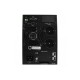 ИБП POWERMAN Online 3000, LCD, двойного преобразования, 3000ВА, 2700Вт, 2 евророзетки с резервным питанием, USB, RS232, слот SNMP, разъем EPO, внешний блок батарей (в комплект не входит), 215 х 315 х 475 мм., 8.9 кг. Powerman Online 3000 Plus